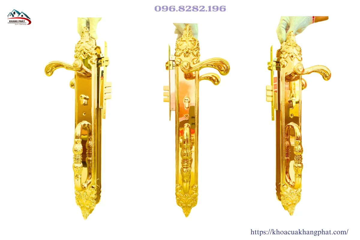 Khoá cửa đồng thau KP6034