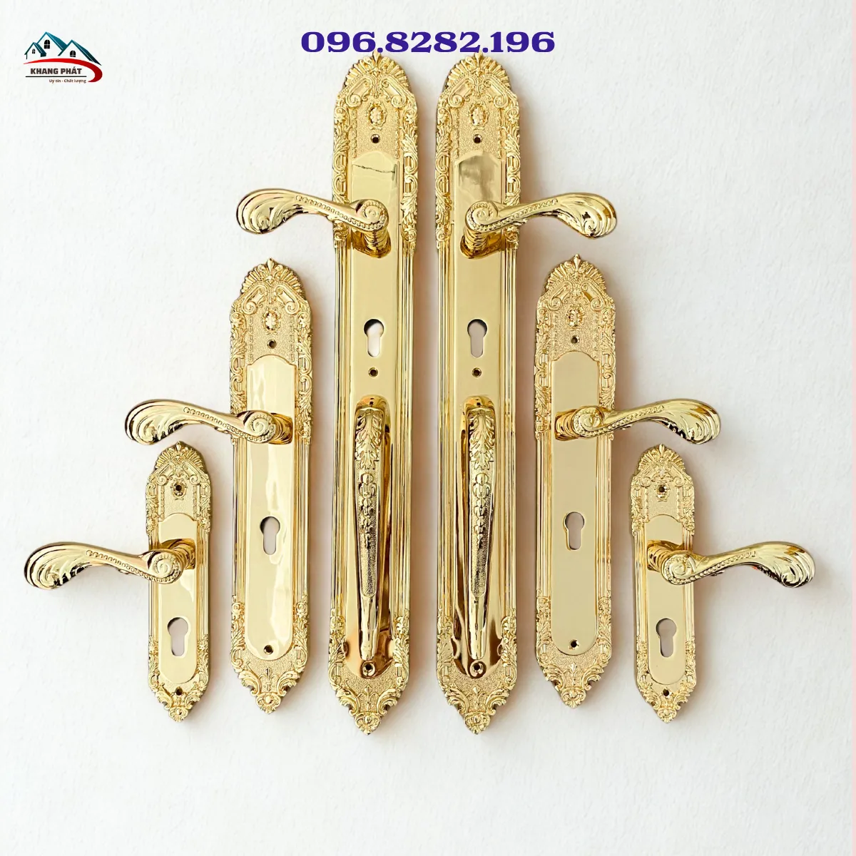 Khóa đại sảnh KP1818 mặt trước