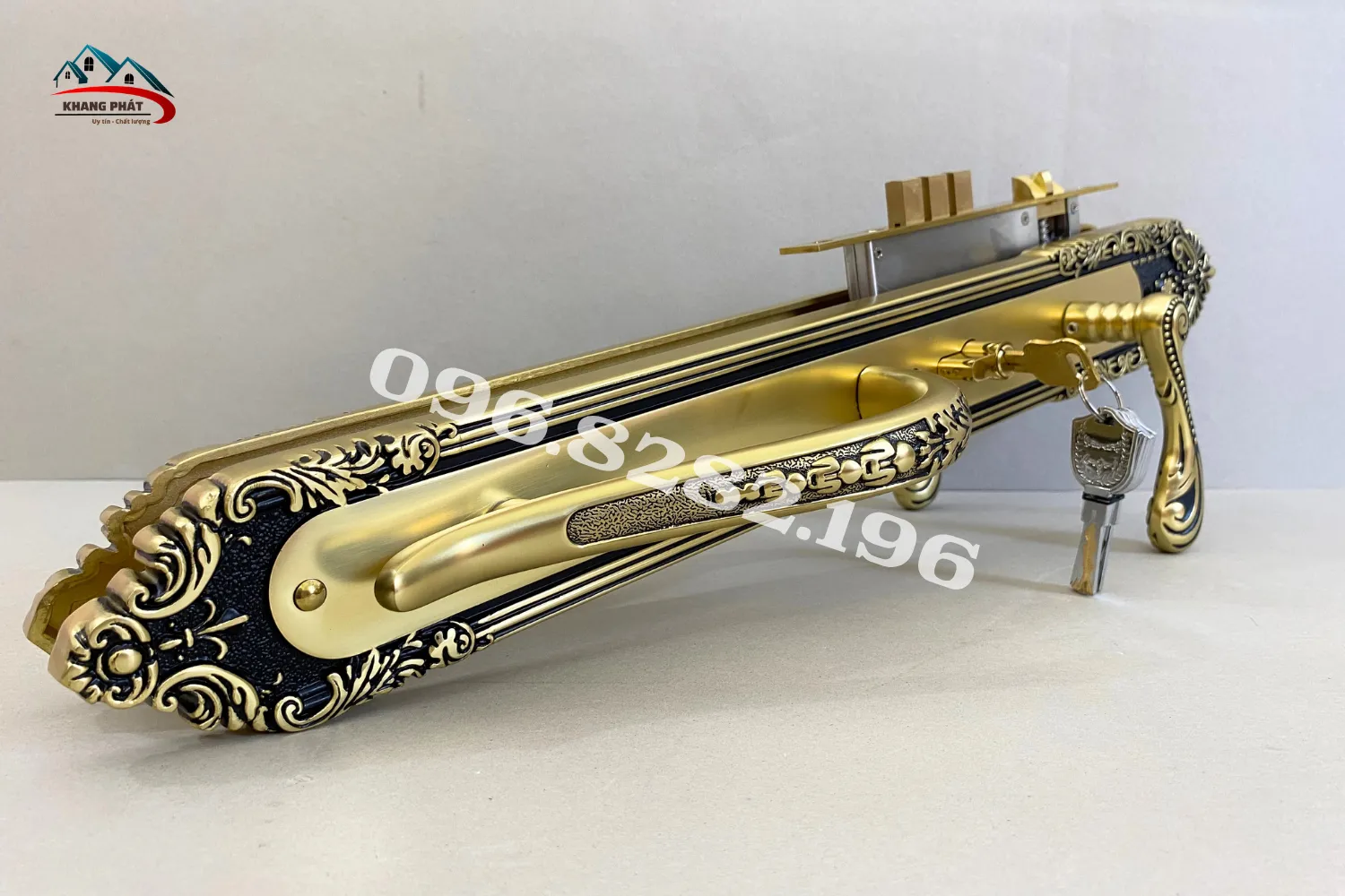 Phụ kiện đồng đi kèm khóa đại sảnh KP1818-60-DFS
