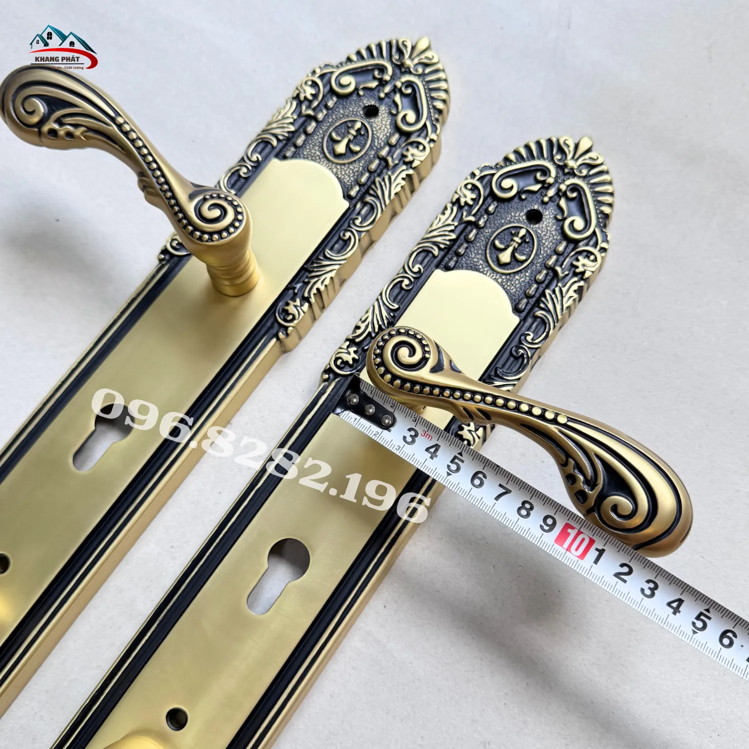 Tay gạt cong khóa đại sảnh KP1818-60-DFS