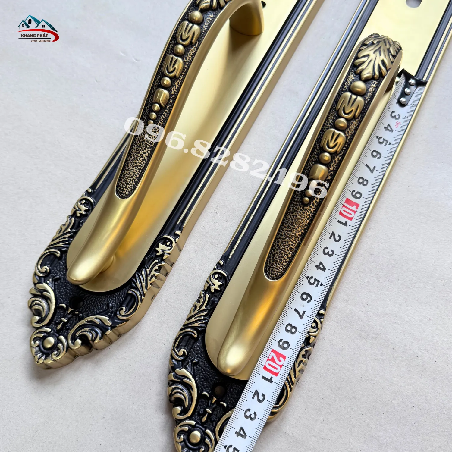 Tay kéo phụ 20cm khóa KP1818-60-DFS