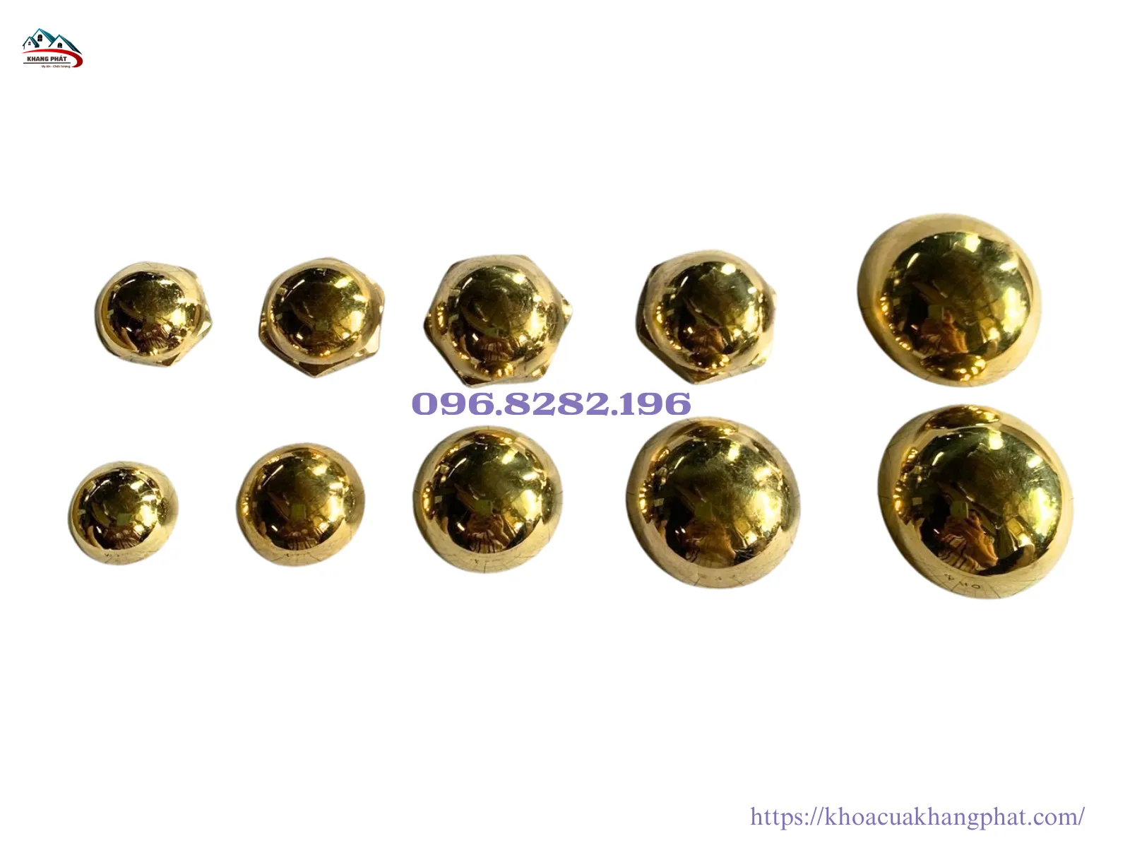 Đinh mũ đồng 2cm gắn hàng rào ngoài trời, chống gỉ
