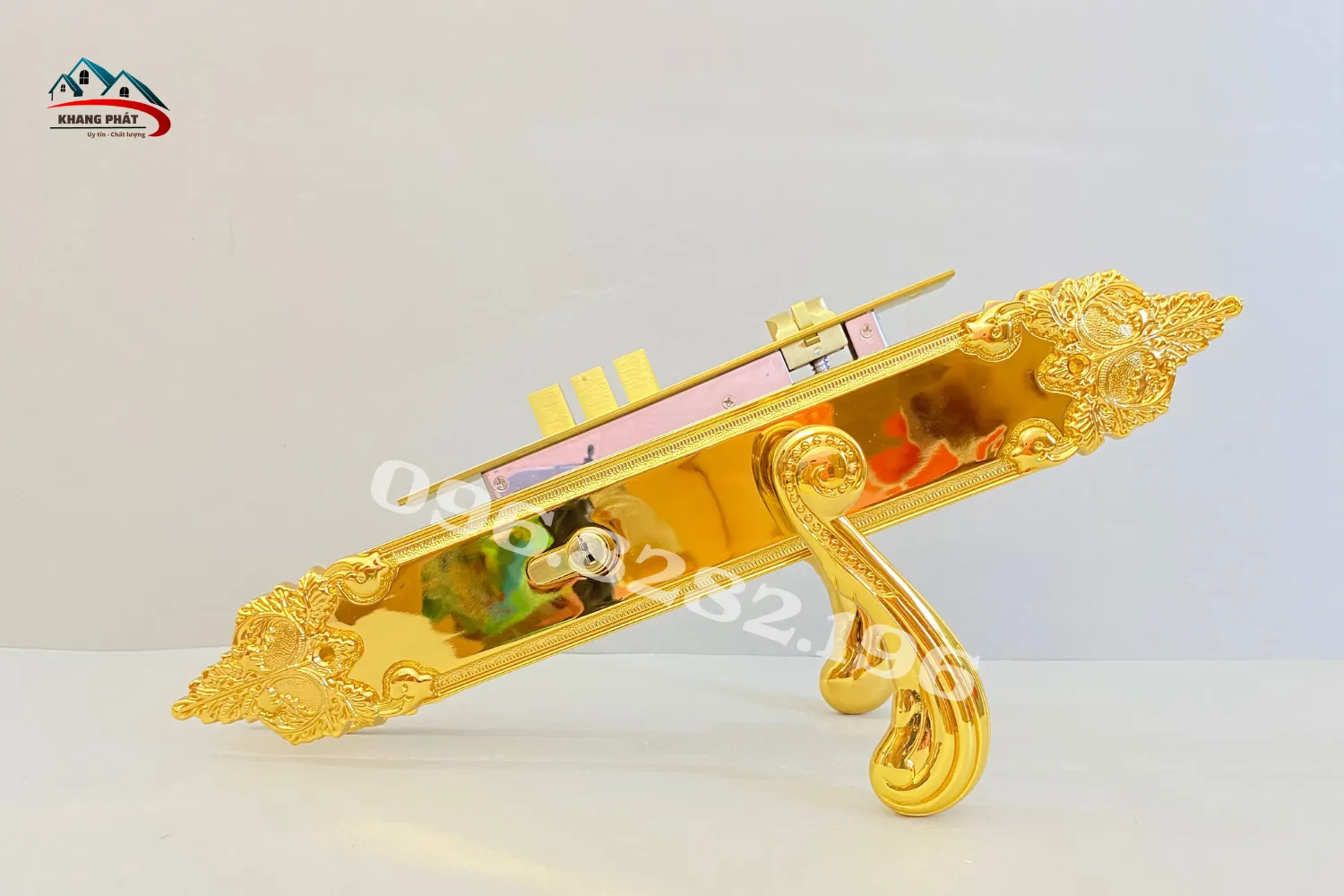 Khóa cửa KP6034 lắp hoàn thiện