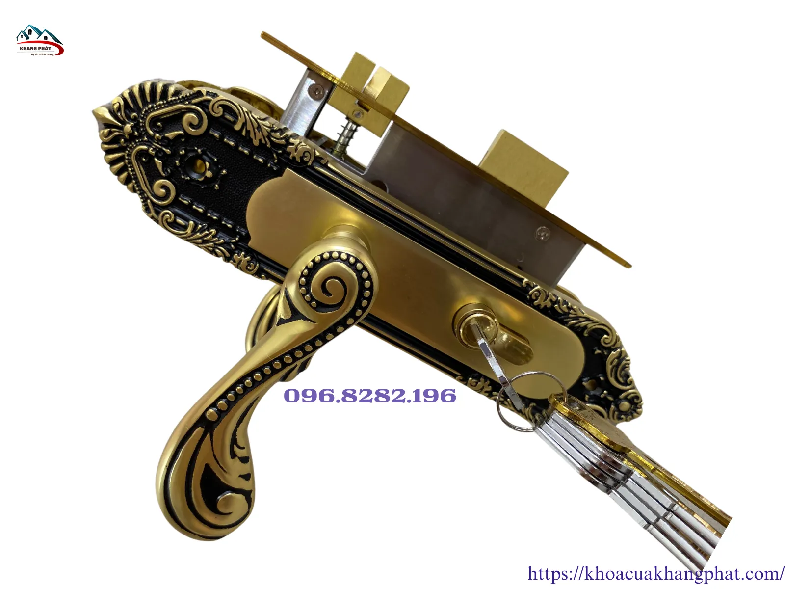 Khóa cửa màu DFS cổ điển – Khang Phát