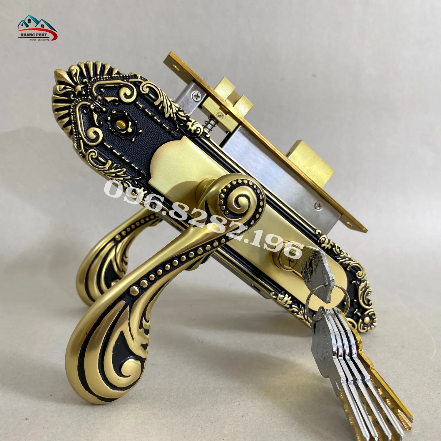Khóa KP1818-DFS lắp cửa phòng làm việc