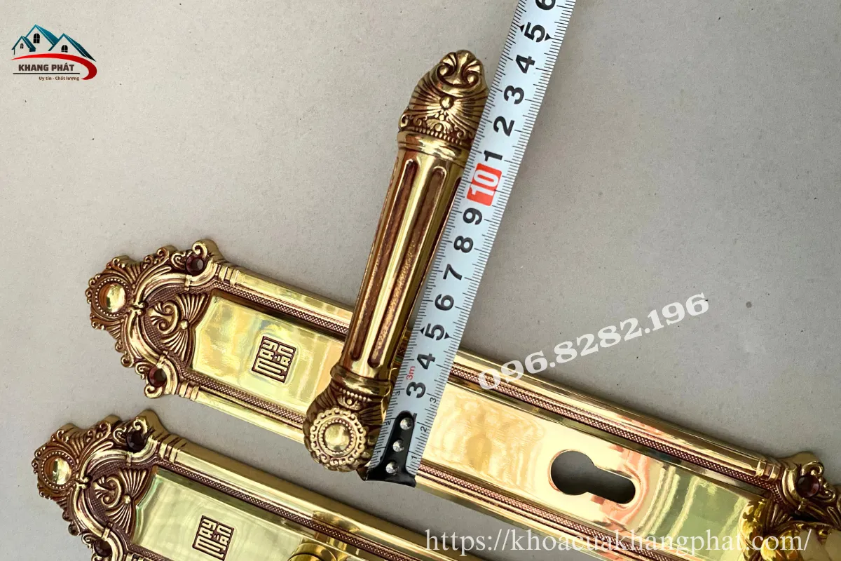 Tay nắm khoá Huy Hoàng HCP 8526 dài 14cm, thiết kế chắc tay