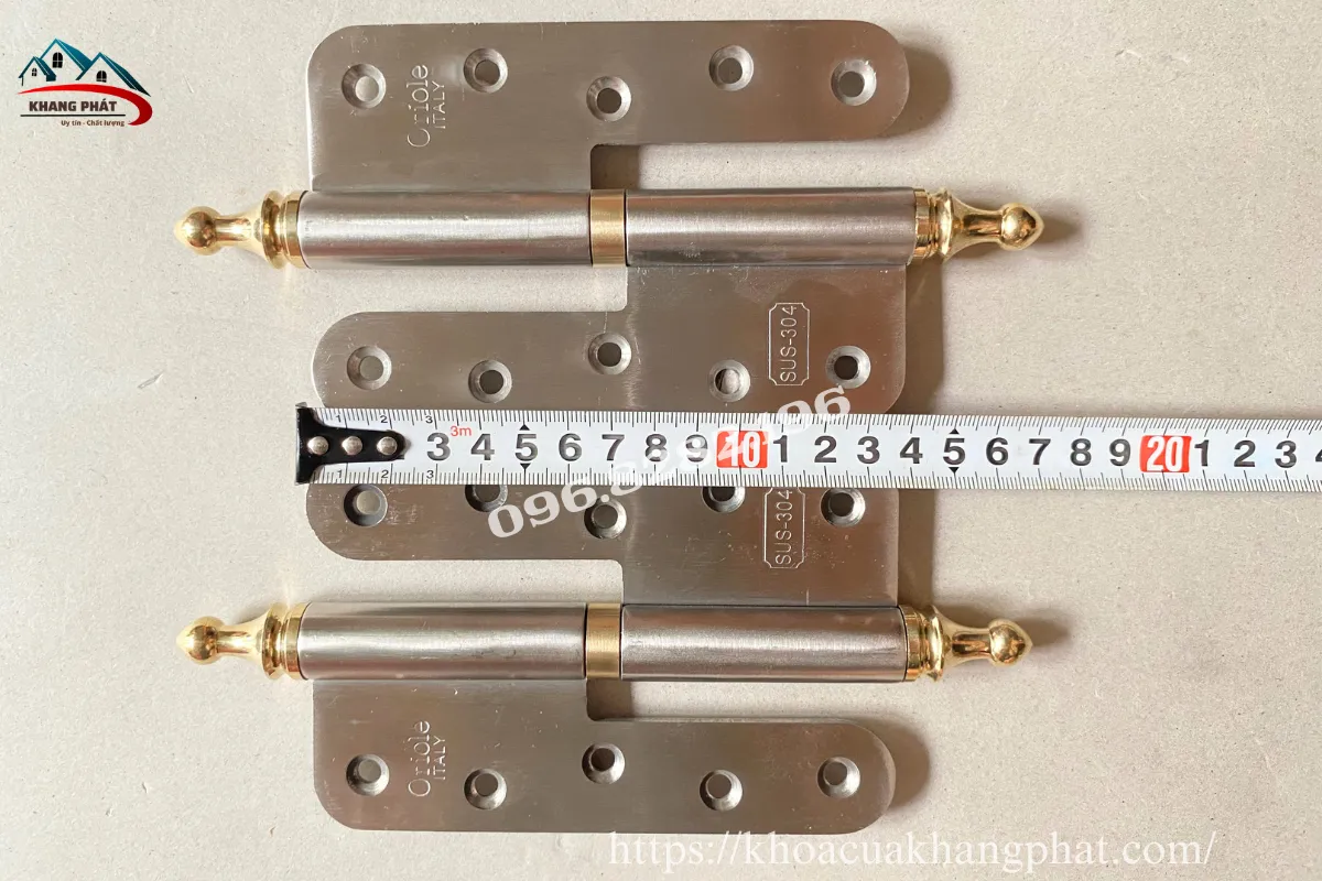 Bản lề cối inox 304 N10 cho cửa nặng