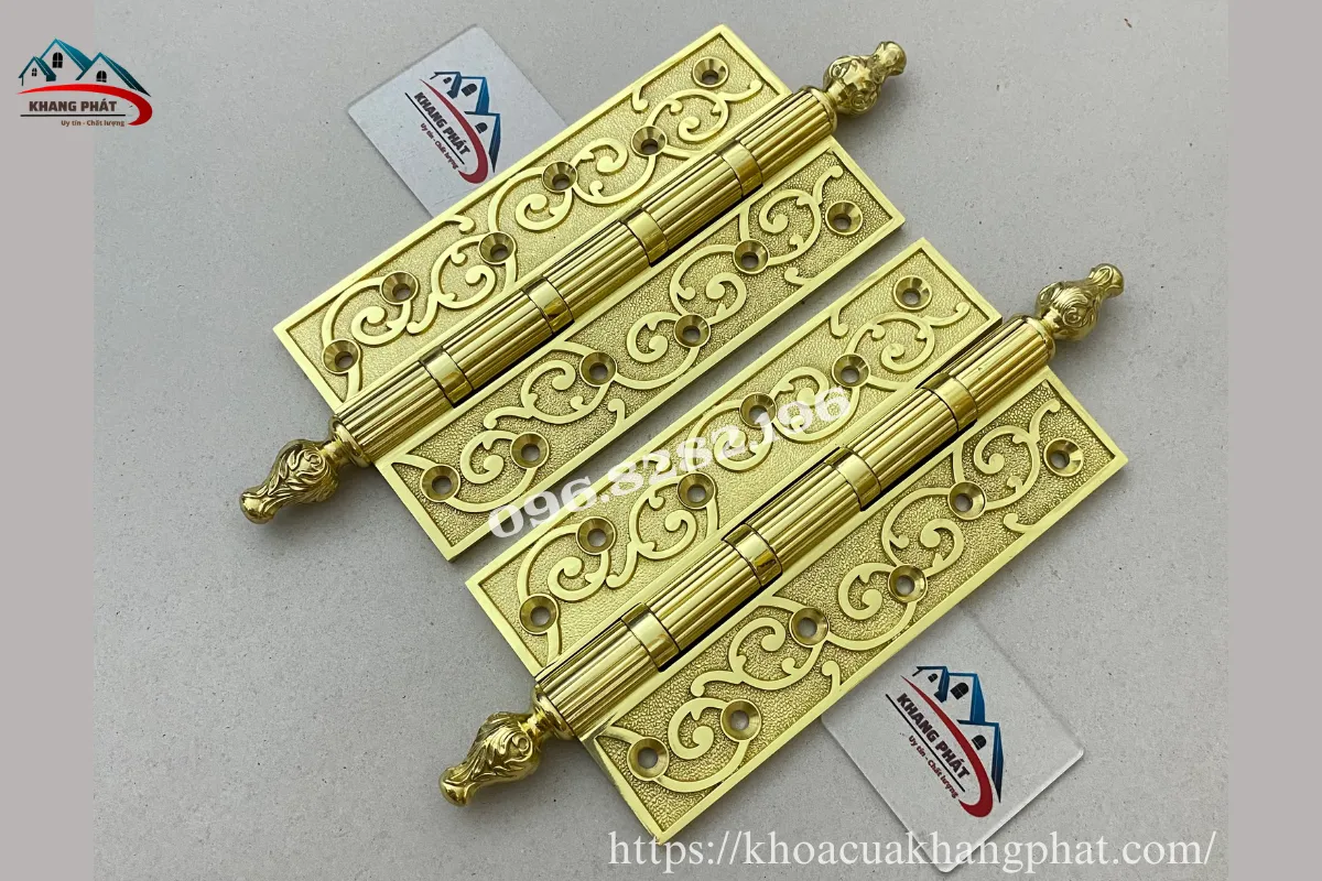 Bản lề chóp sen bằng đồng dài 20cm