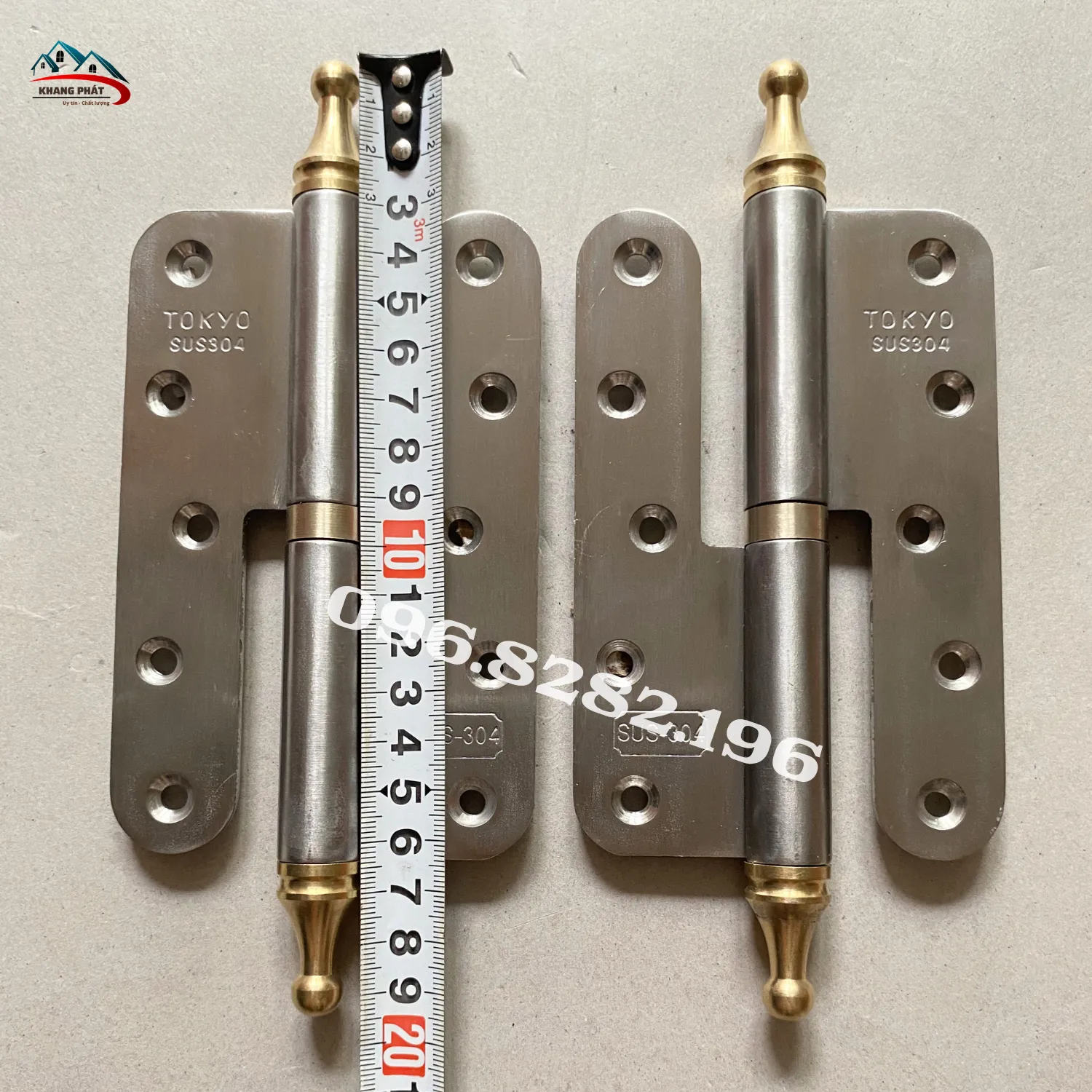 Hình đo kích thước tổng thể của bản lề N7