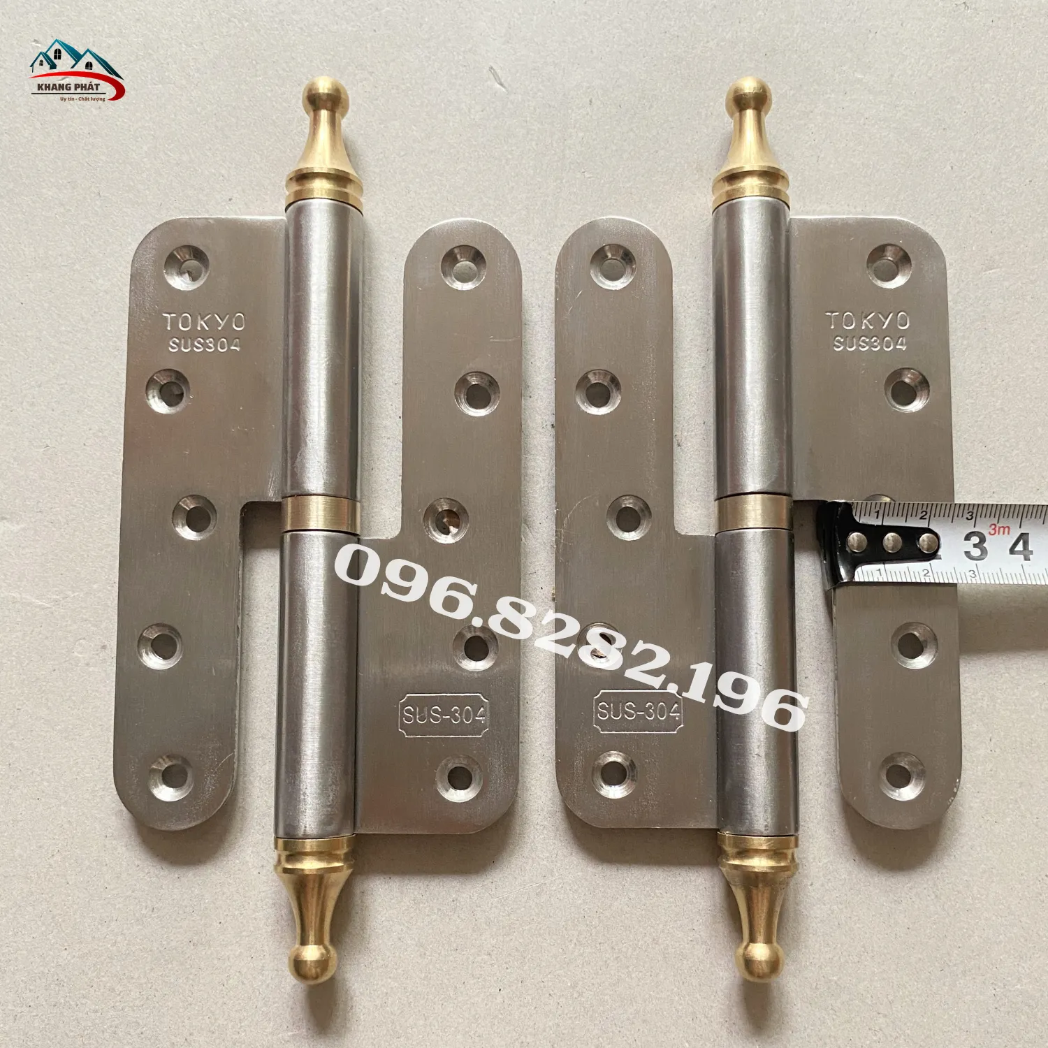 Kích thước bề rộng cánh lá của bản lề cửa gỗ