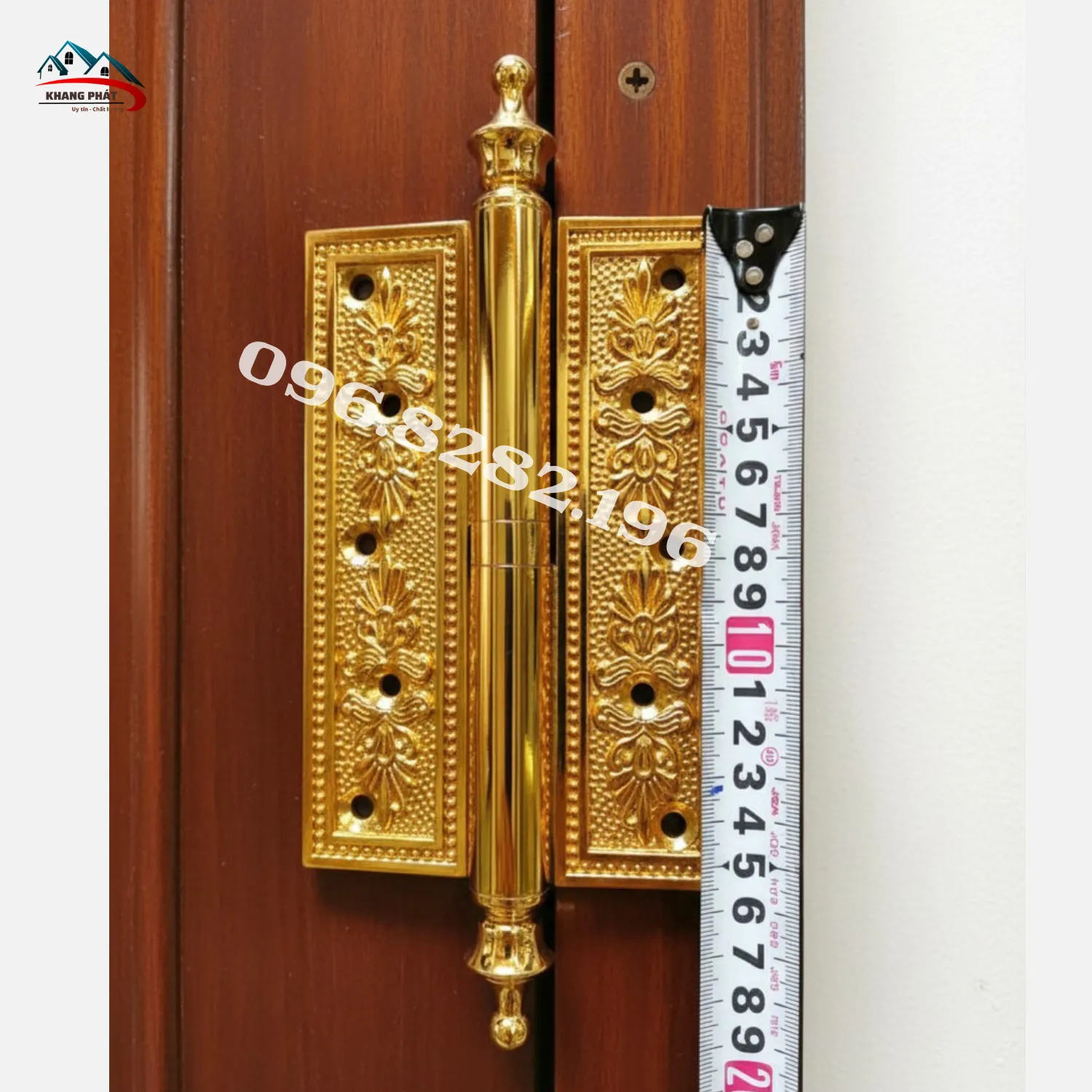 Bản lề cửa gỗ dày 8mm chịu lực tốt