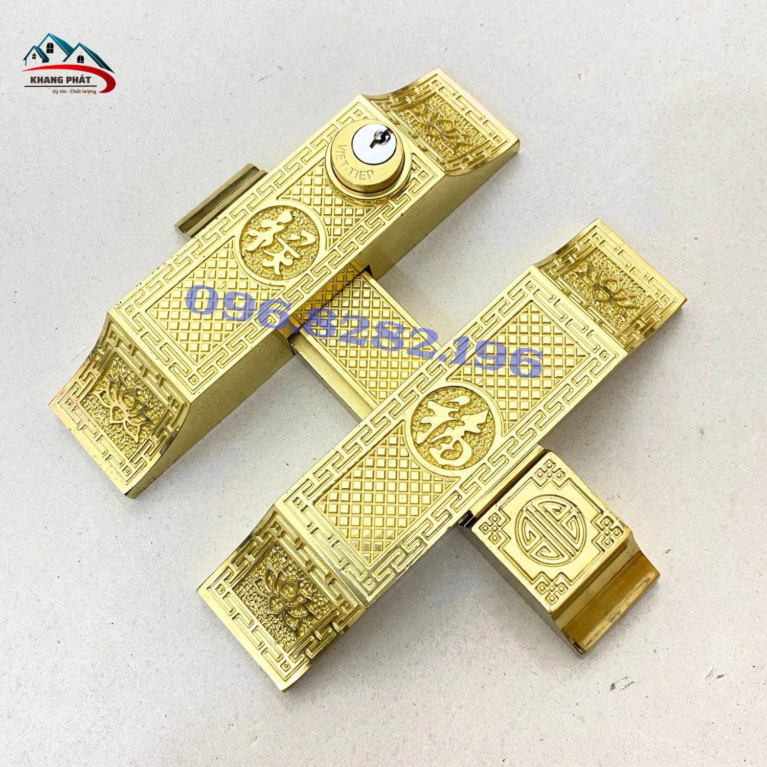 Bộ phụ kiện đồng đúc Phúc Lộc Thọ đầy đủ chi tiết