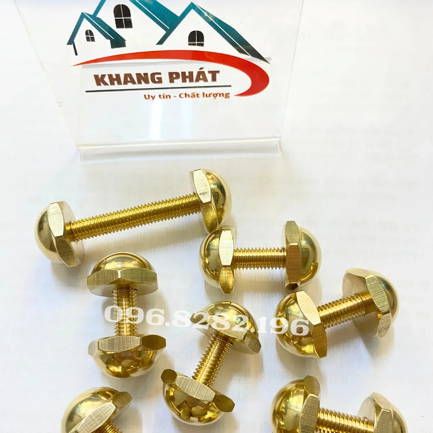 bộ mũ đồng tròn và lục giác nhiều kích thước