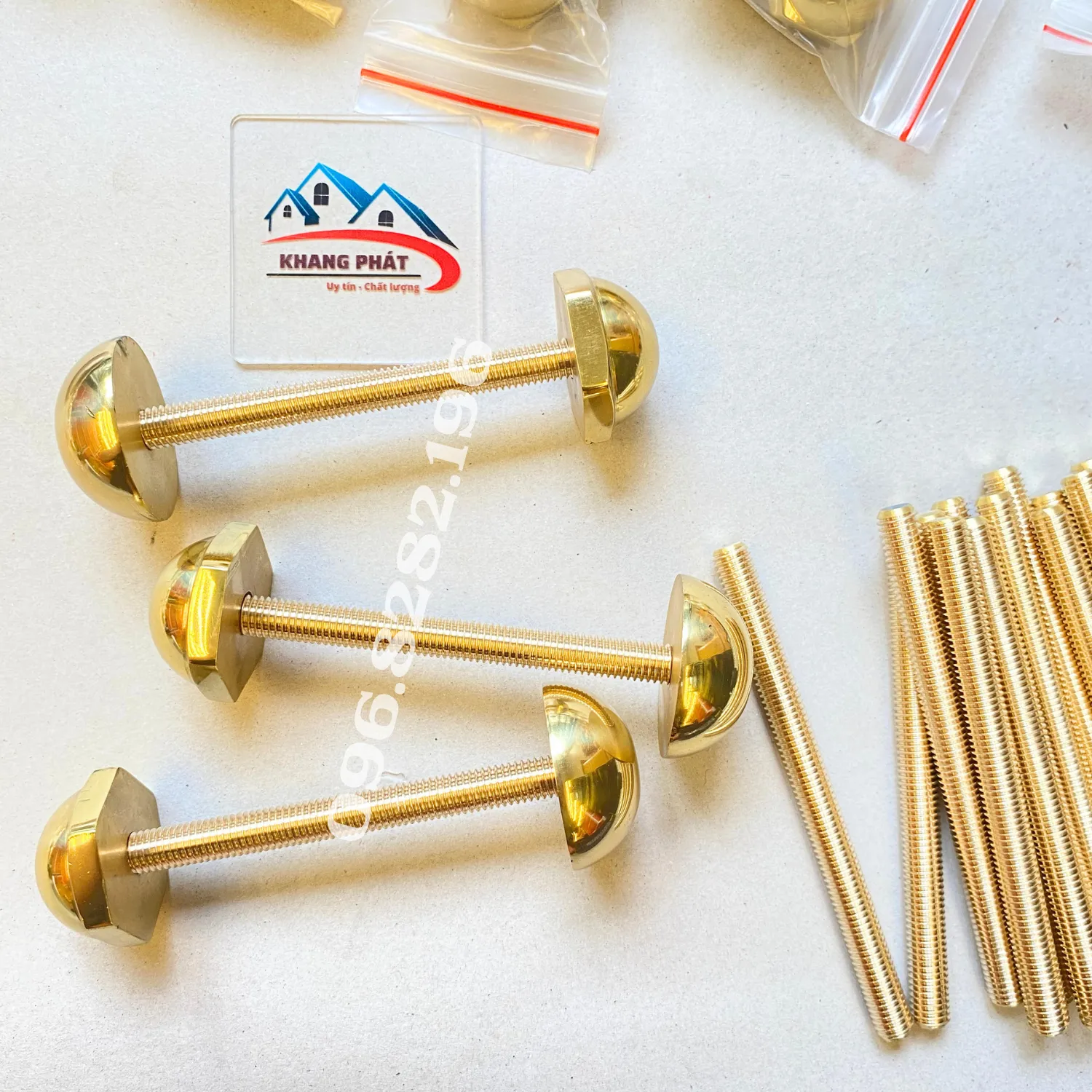 chi tiết ti ren đồng 8mm chắc chắn