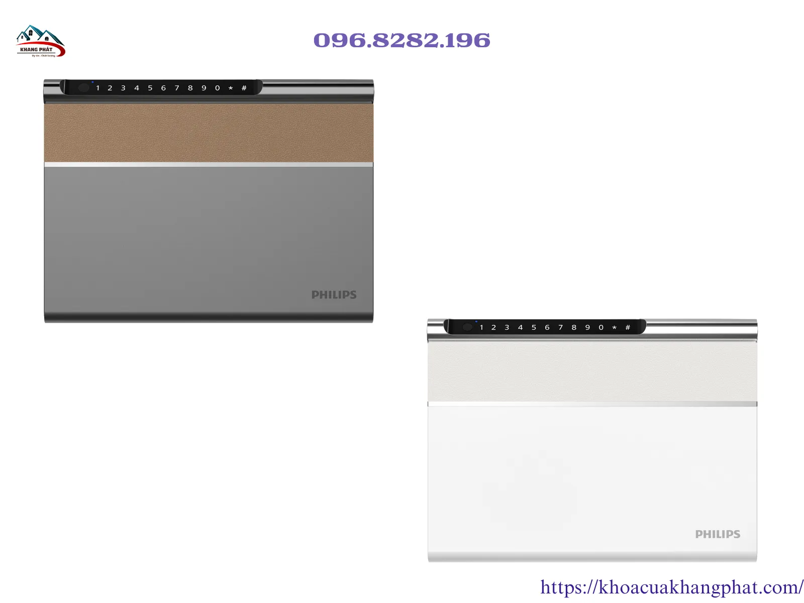 Két sắt Philips SBX102 mở khóa vân tay