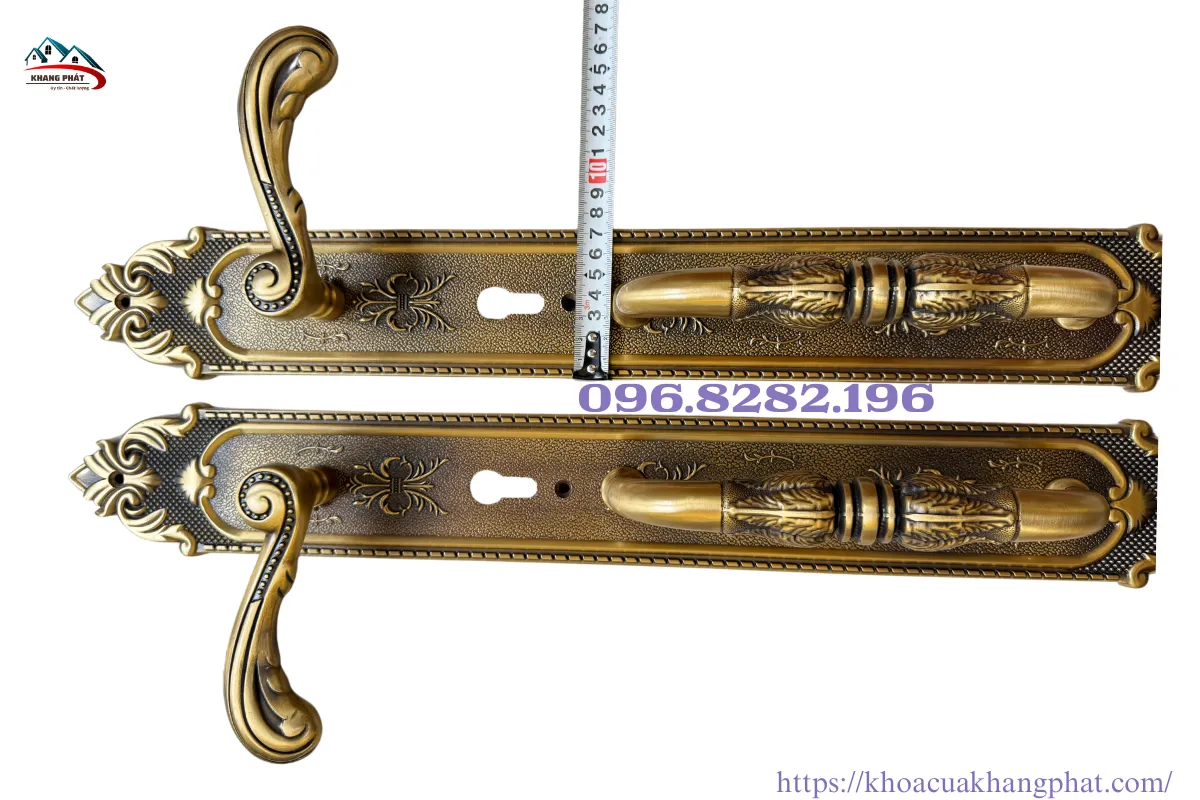 Khoá cửa gỗ KP7283 rộng ốp 7.5cm