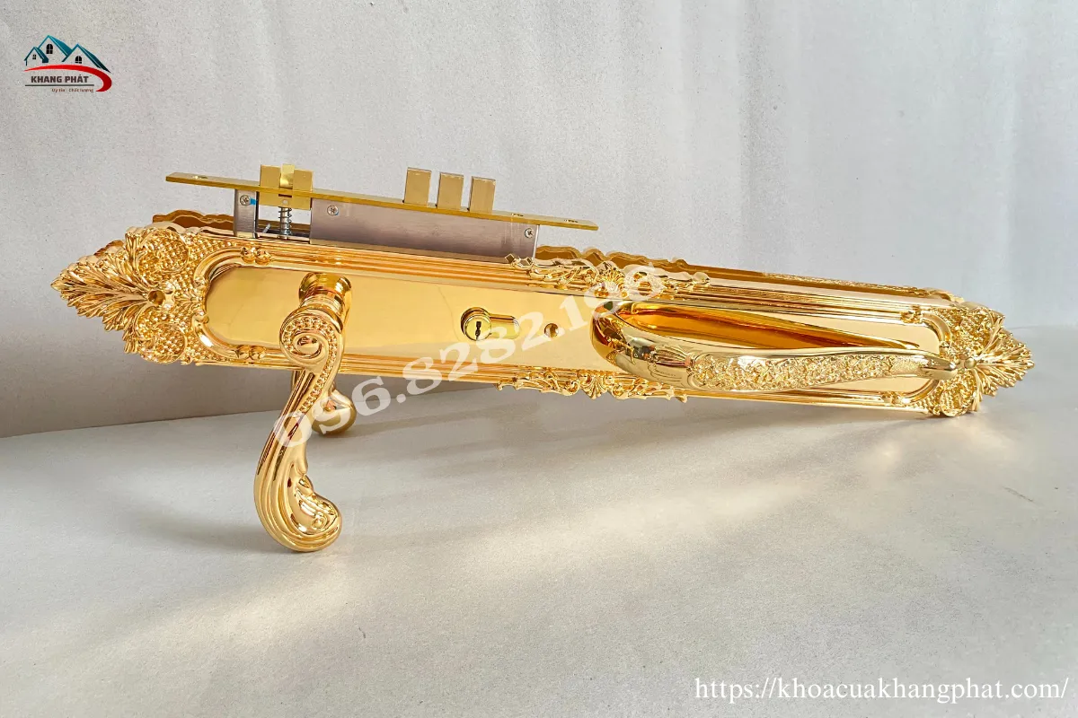 Mặt trước khóa cửa đại sảnh KP1919