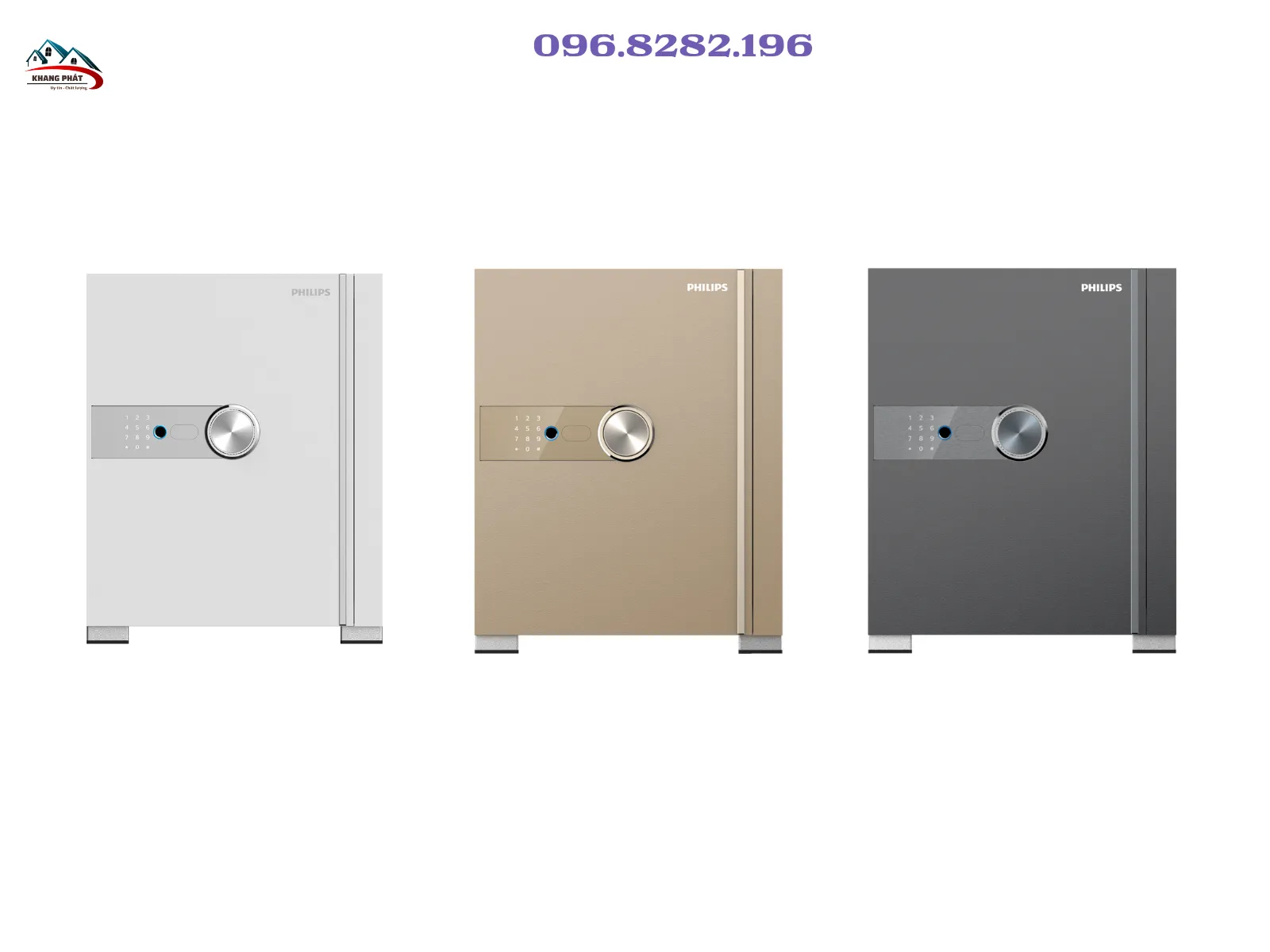 Khóa mở vân tay an toàn của két sắt Philips SBX202