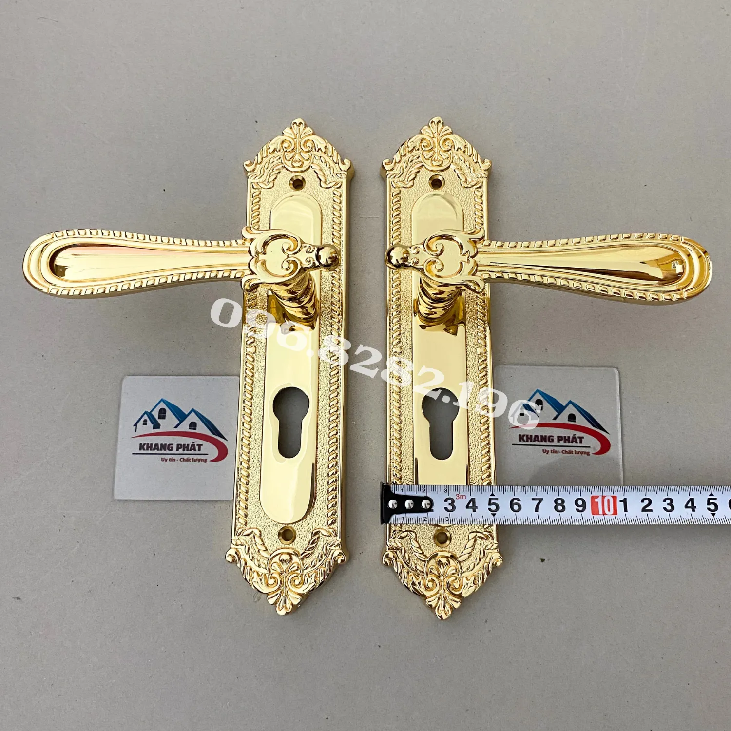 Kích thước mặt ốp khóa KP666 rộng 5cm