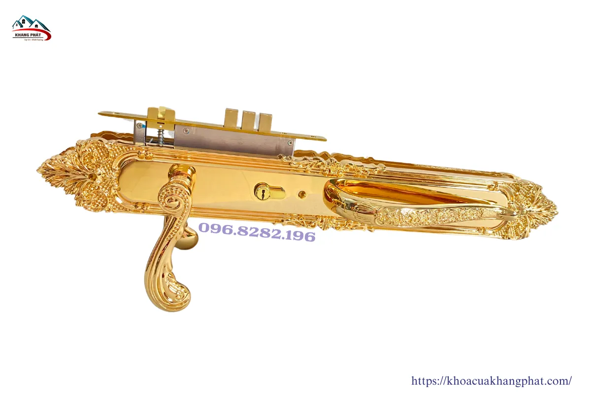Tay kéo phụ 20cm khóa KP1919 dáng cong mềm mại