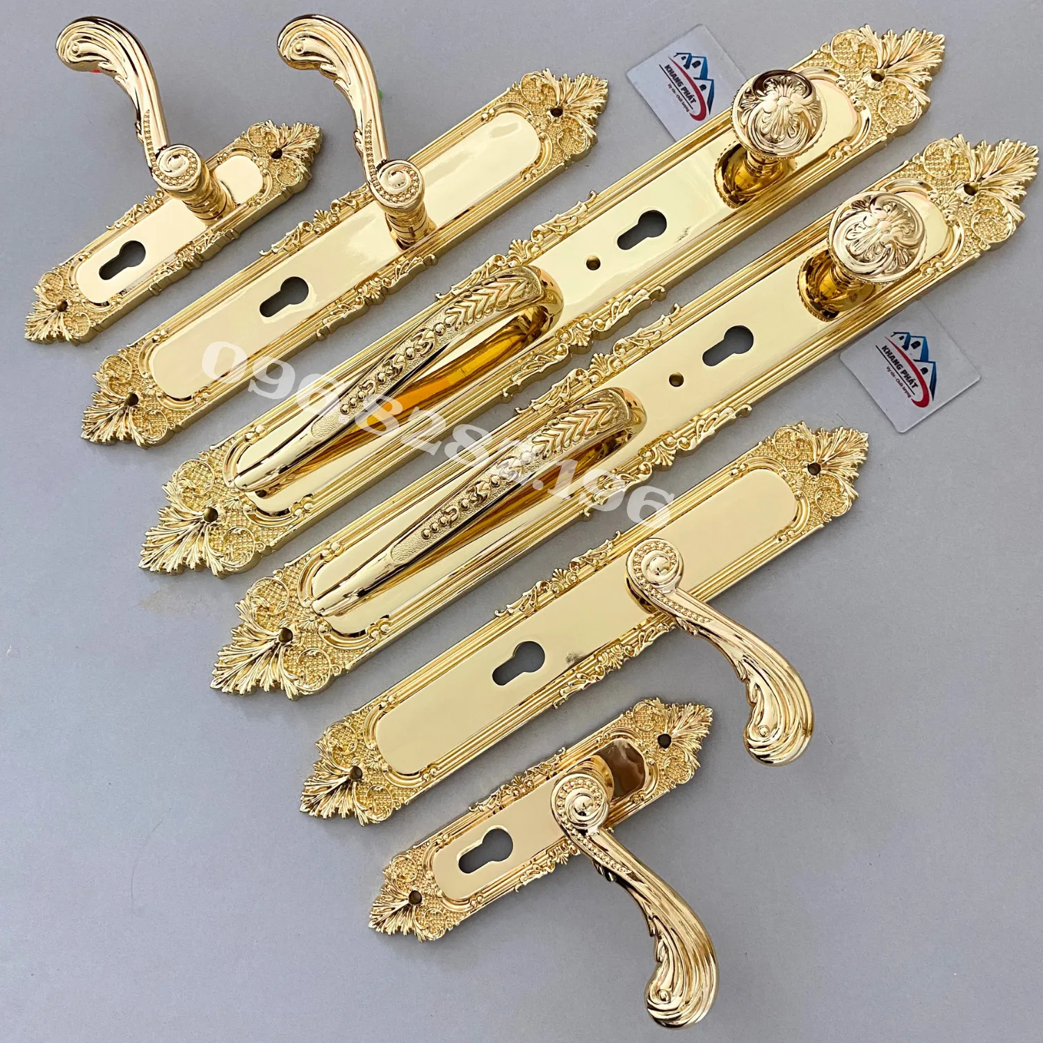 Bộ 3 khóa đại sảnh KP2121 60cm