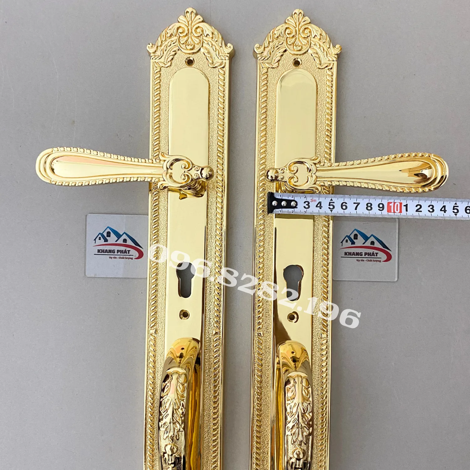 Tay gạt khóa cửa KP666 dài 14cm