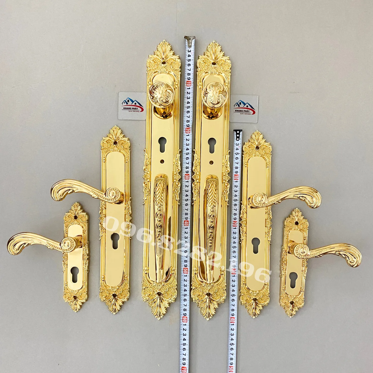 Khóa cửa phụ dài 40cm KP2121