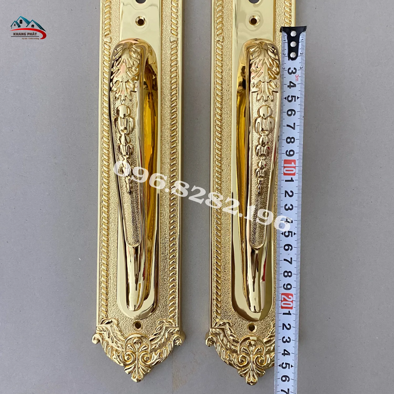 Tay gạt khóa cửa KP666 dài 14cm