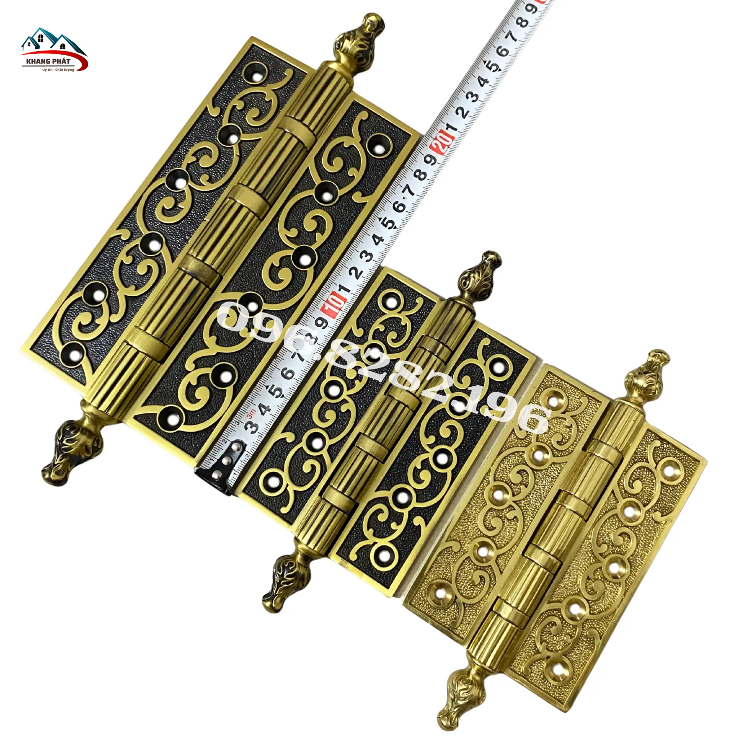 cấu tạo bản lề bằng đồng nguyên khối