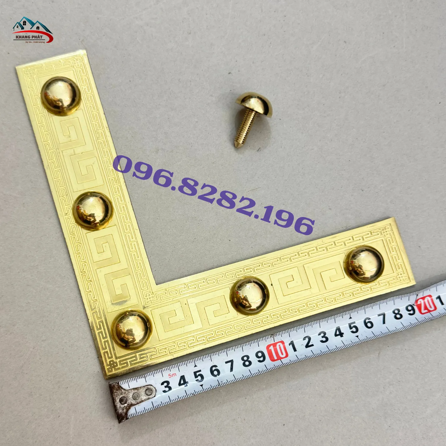 Ke góc đồng sử dụng cho cửa nhà gỗ truyền thống