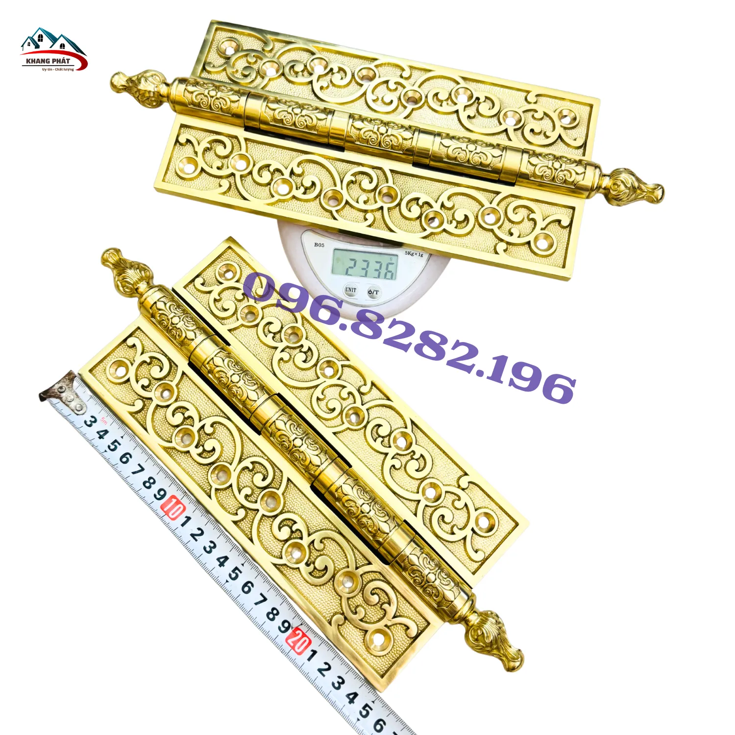 trọng lượng 2.3kg mỗi chiếc