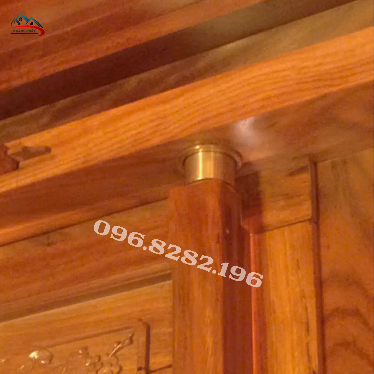 Phụ kiện đồng thau dùng cho nhà gỗ và biệt thự