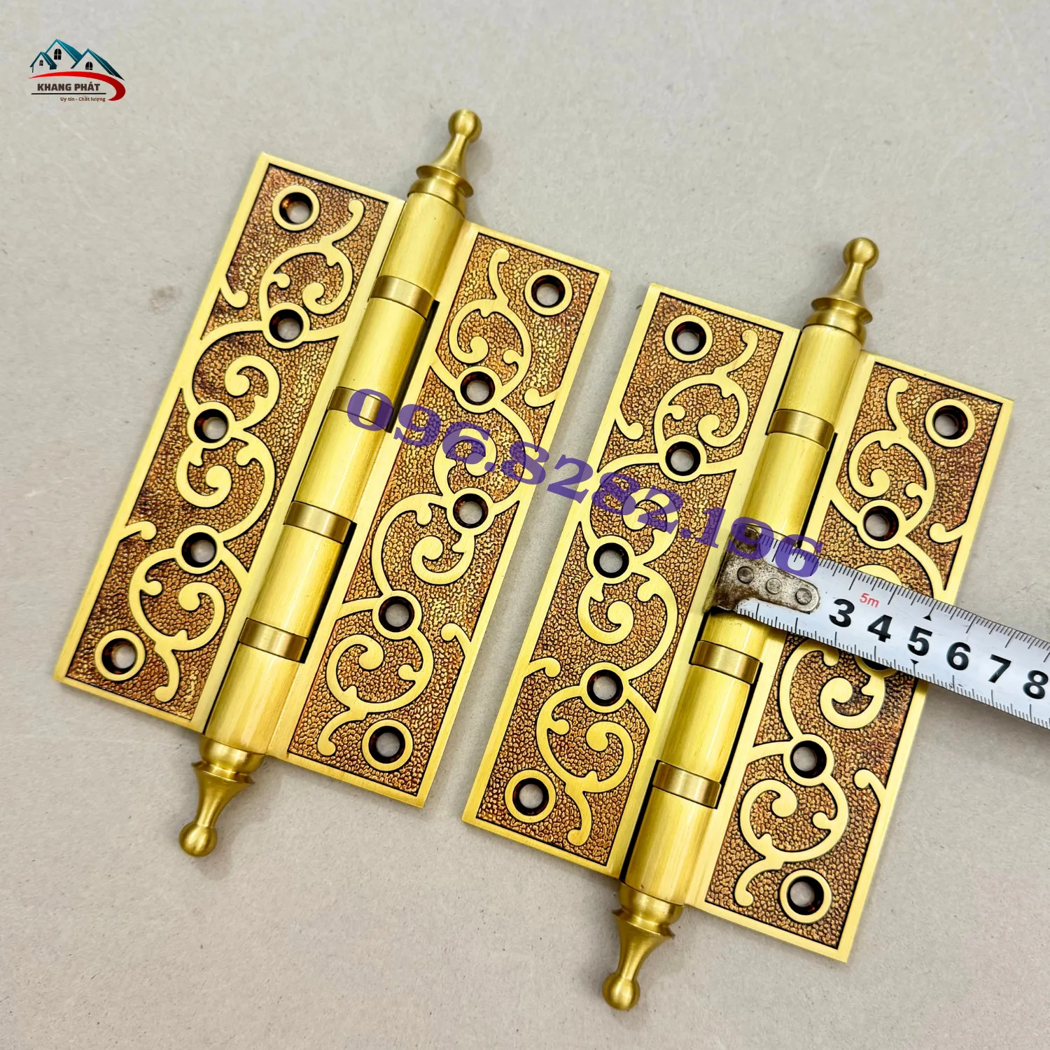 Bản lề hoa dây KP-LĐR715 cho cửa thông phòng