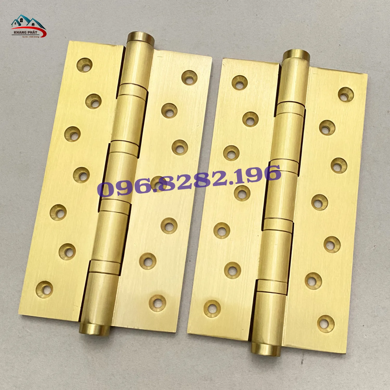 Bản lề lá đồng KP-LĐN420 nhìn nghiêng