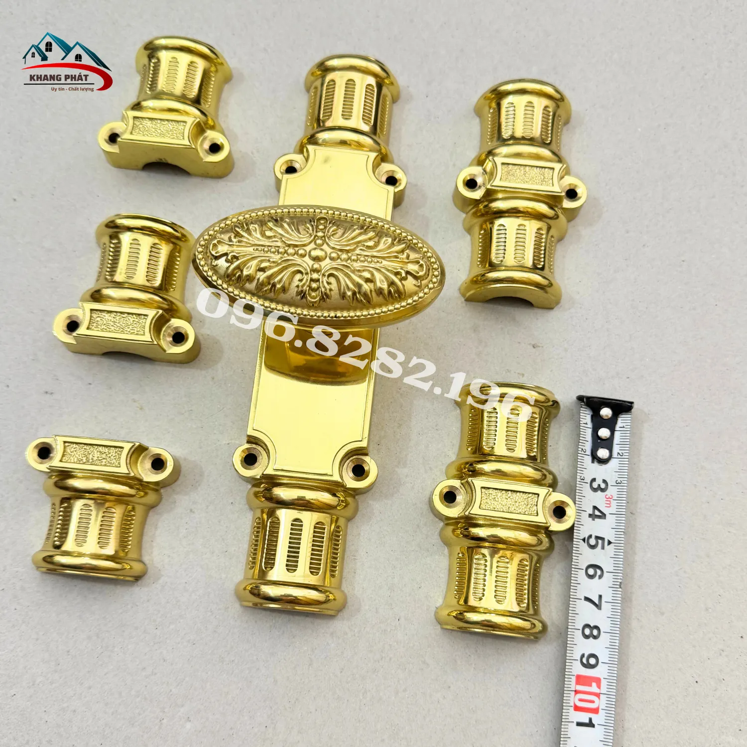 Bát đồng định vị thanh chốt cửa