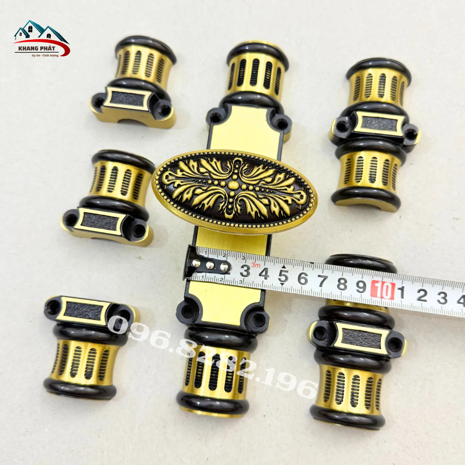 Bề mặt đồng màu rêu cổ giả cổ