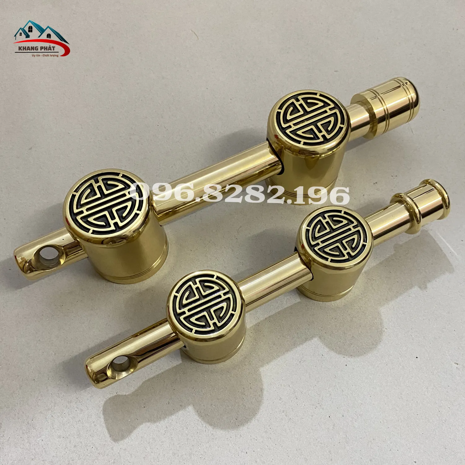 chi tiết chữ thọ CNC trên chuỳ đồng