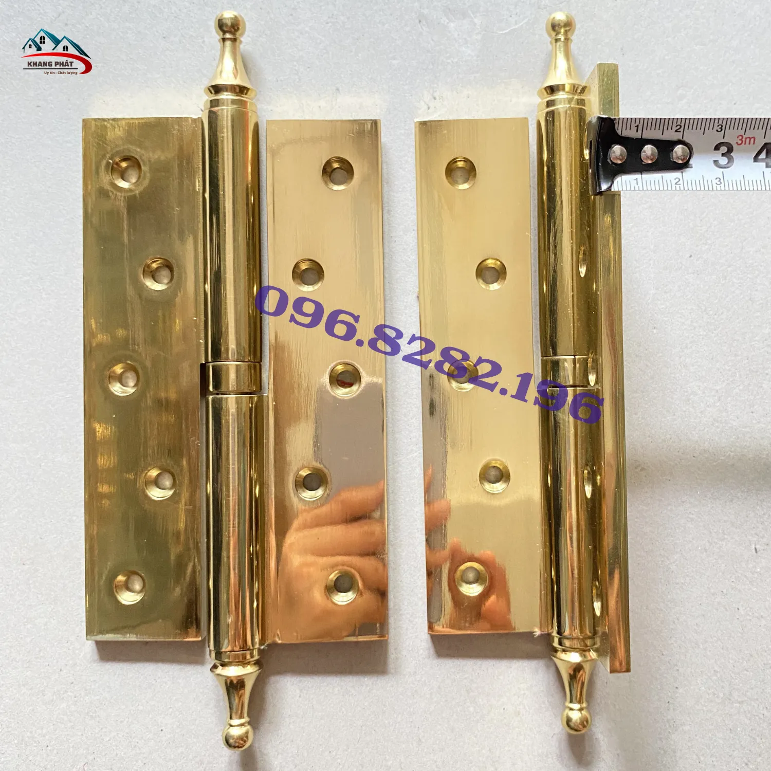 Chi tiết độ dày lá bản lề 5,5mm