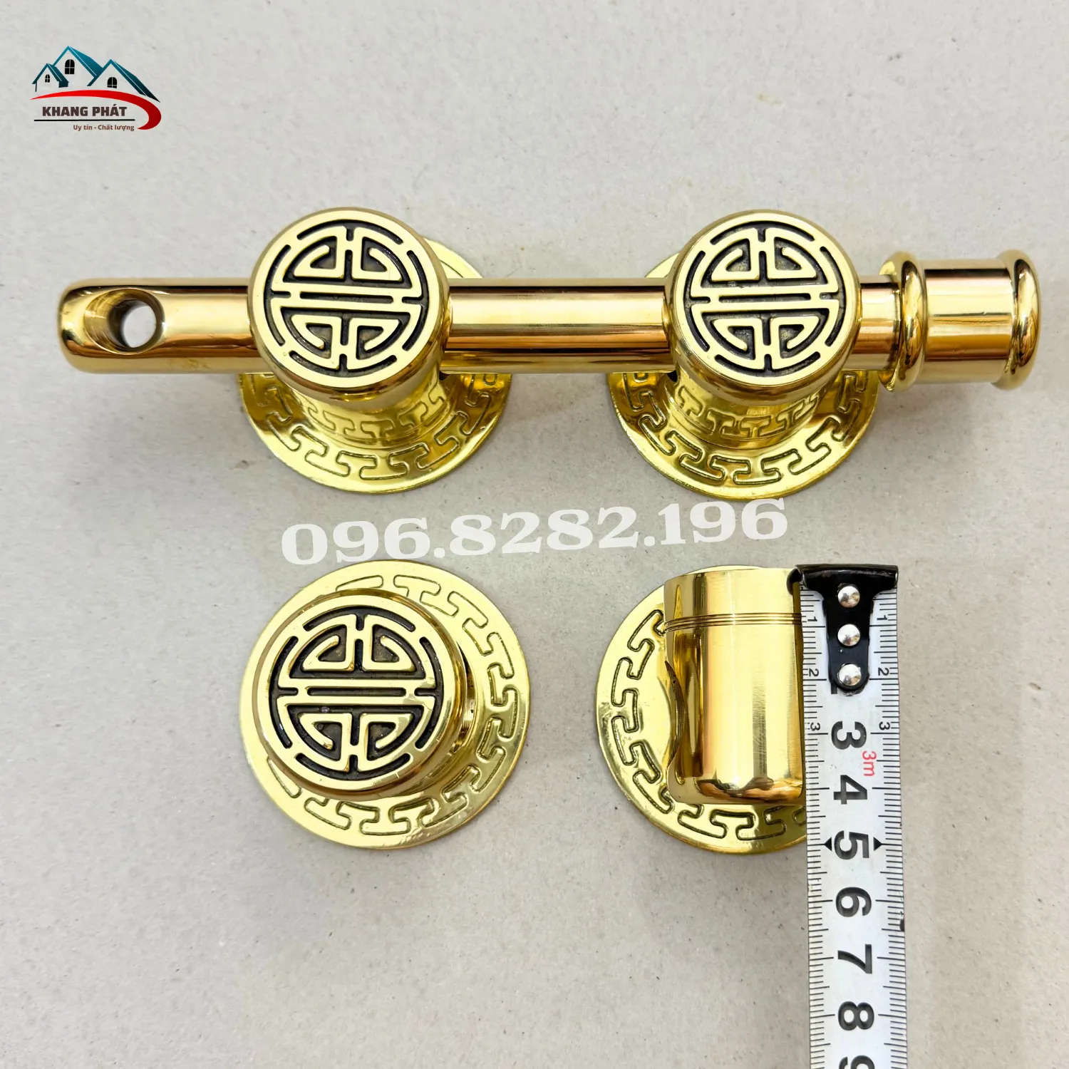 Chiều cao đầu chuỳ đồng 4,5cm