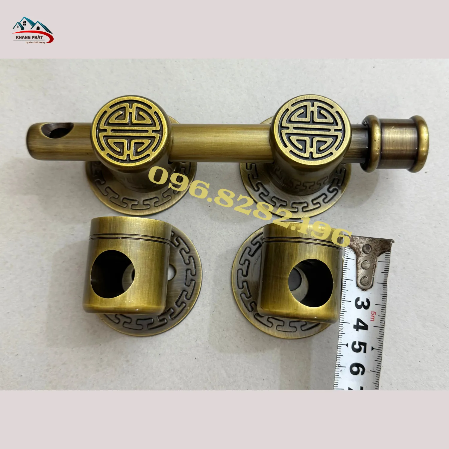 đo chiều cao chuỳ đồng 4cm