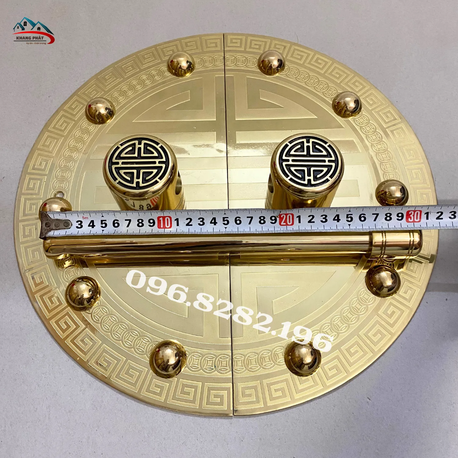 đo chiều dài then khóa 30cm