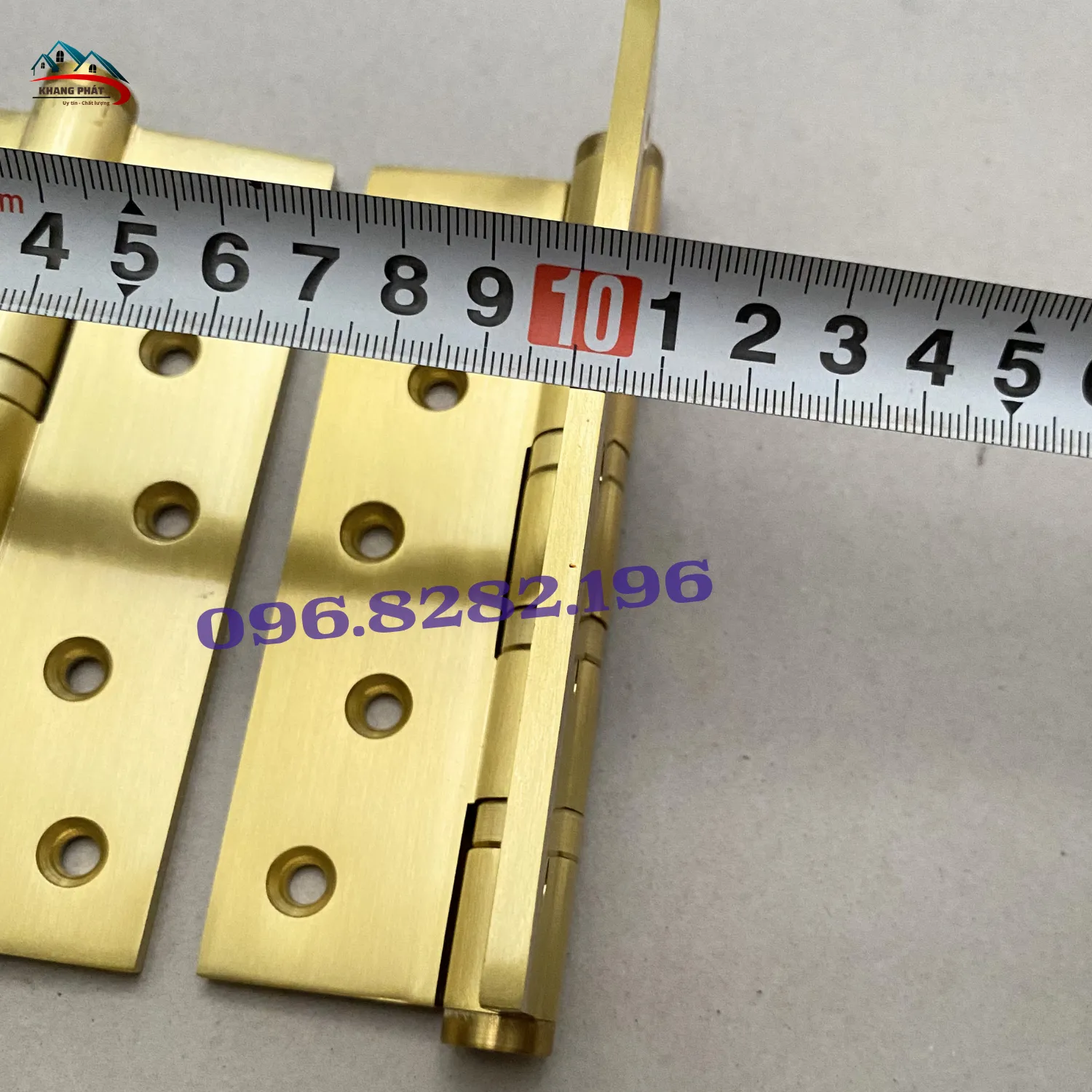 Độ dày bản lề 4,5mm cho cửa gỗ