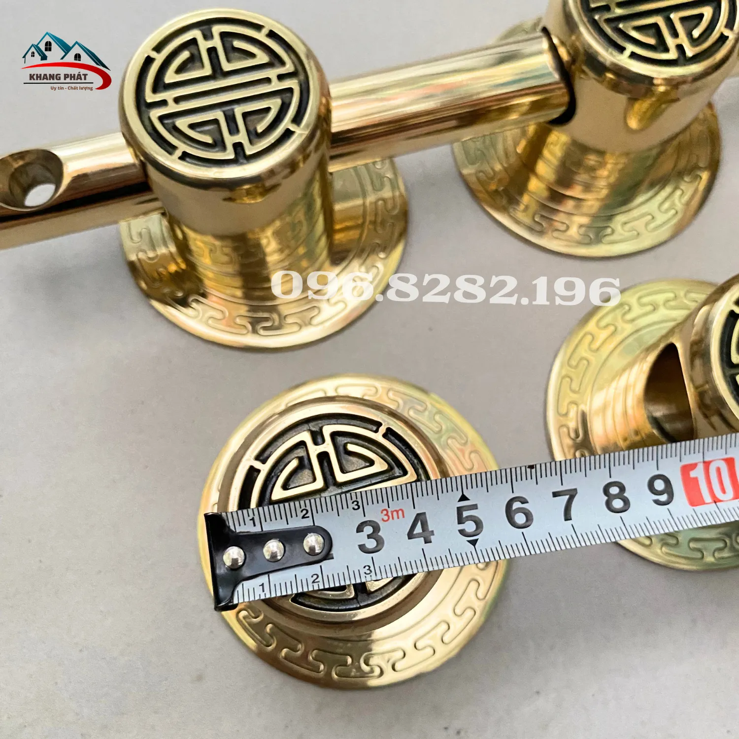 đường kính chuỳ đồng 48mm thực tế