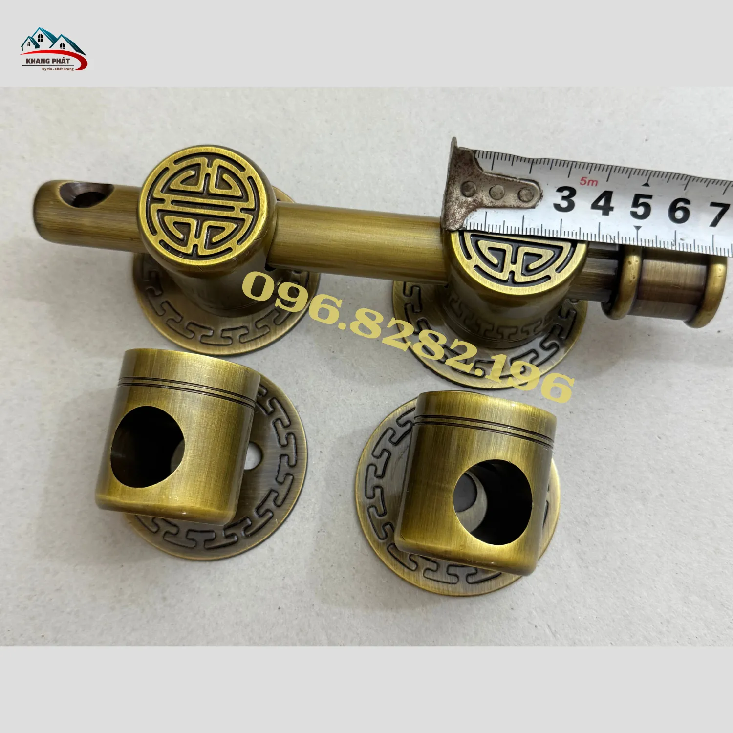 đo đường kính chuỳ đồng 3,8cm