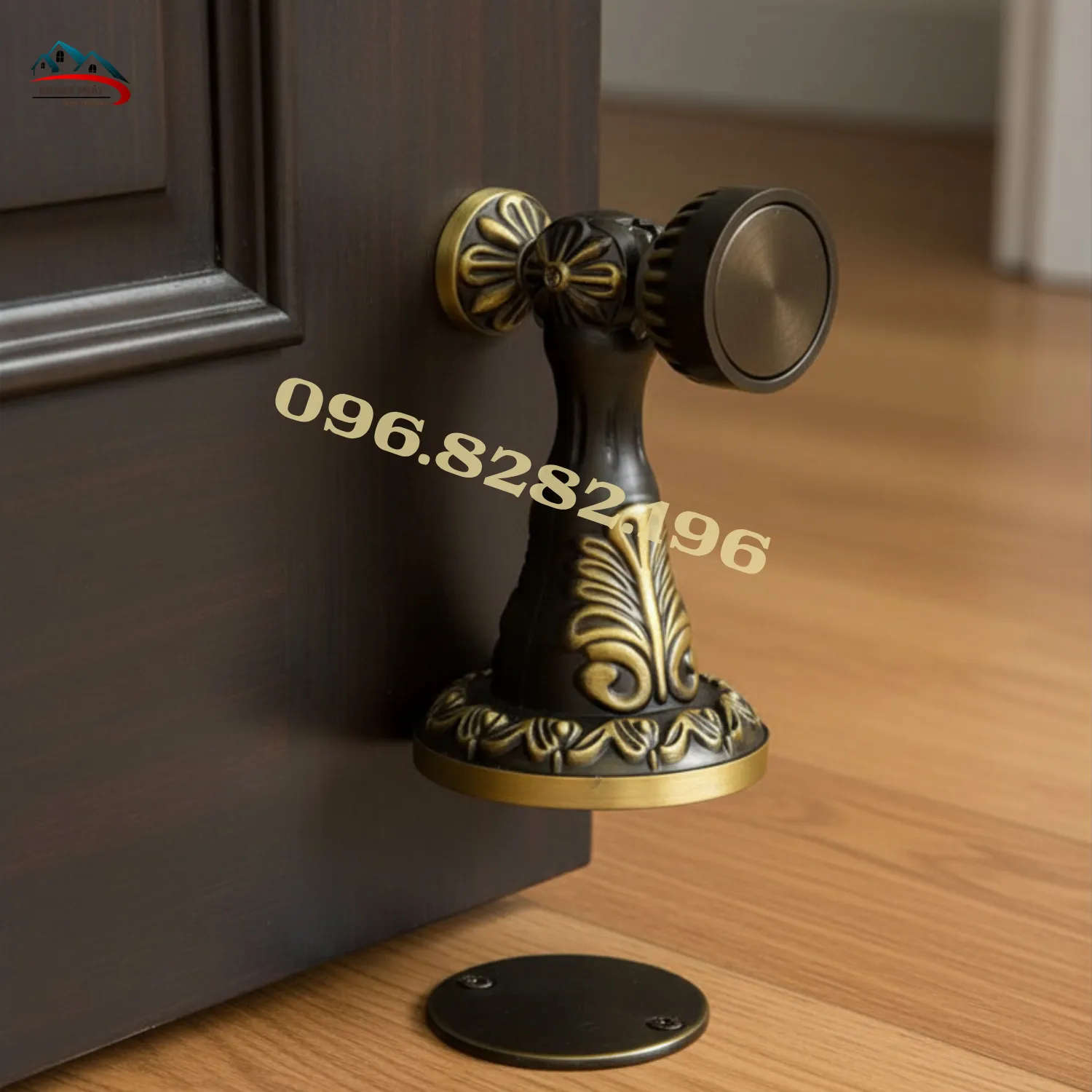 phụ kiện giữ cửa lắp sàn cho cửa gỗ cao cấp