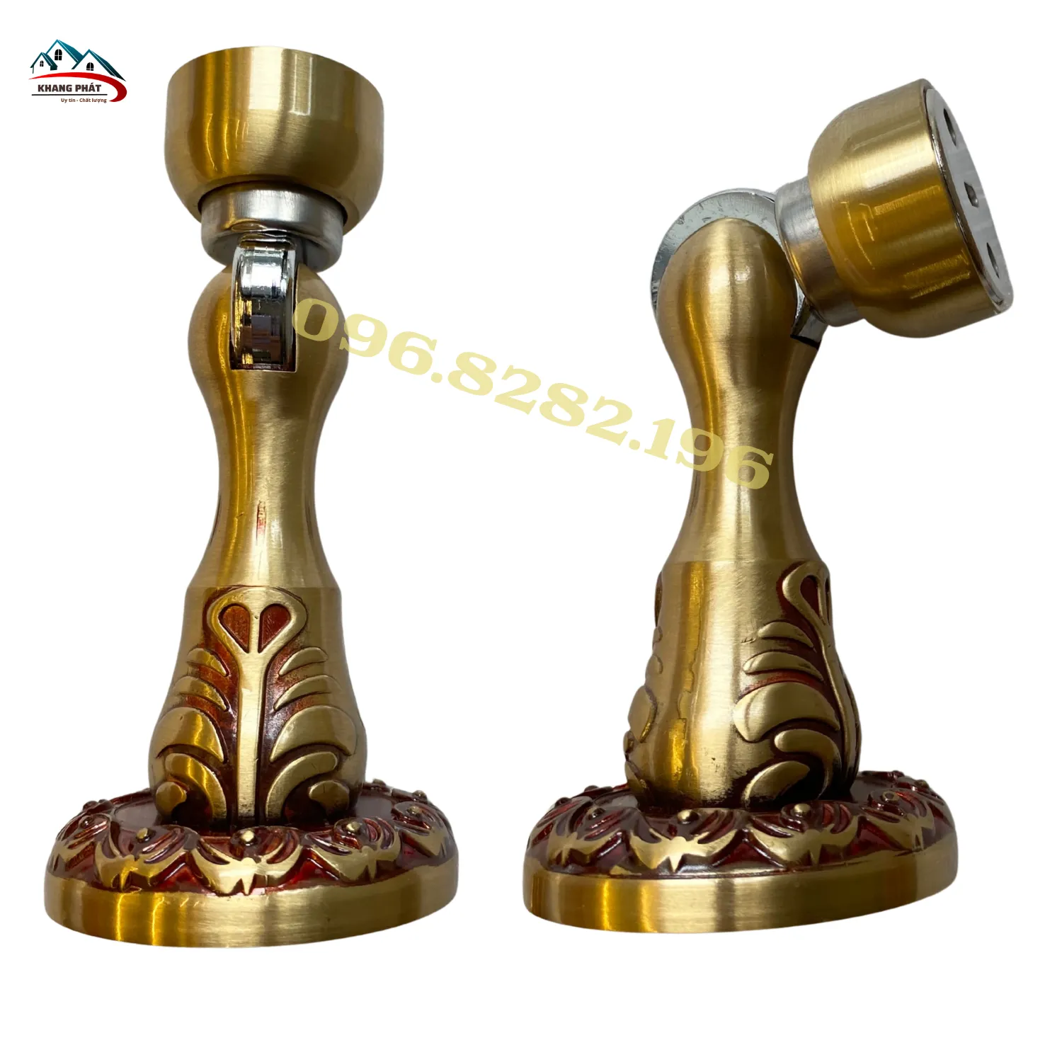 hít cửa nam châm đồng KP-HC102 giữ cửa chắc chắn