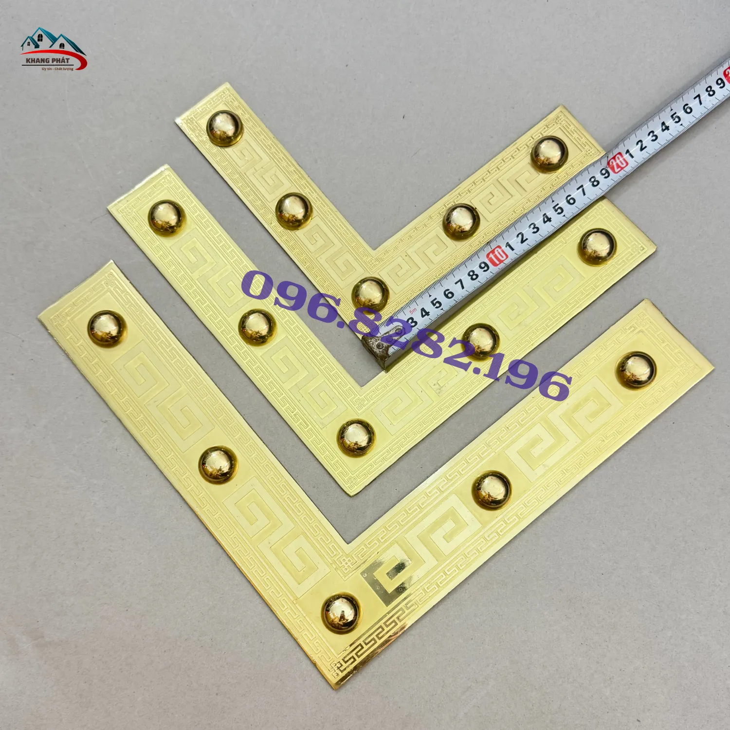 ke góc đồng 20cm cho cửa gỗ