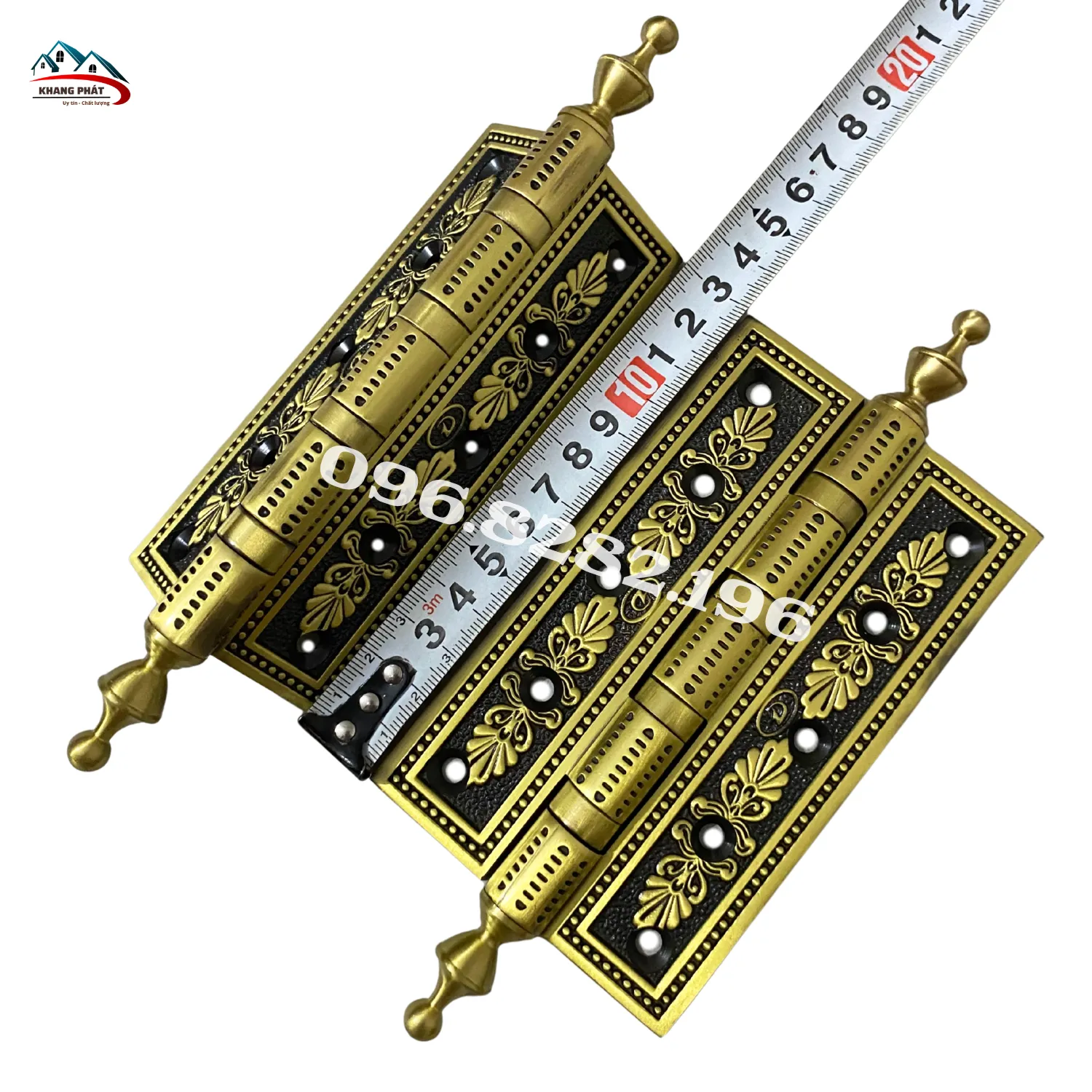 Lề đồng size nhỏ phù hợp cửa phòng gỗ