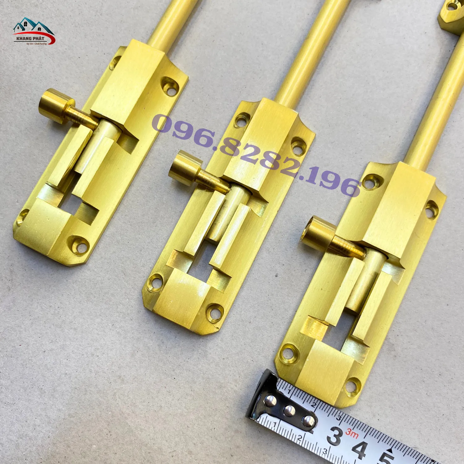 Phụ kiện chốt cửa gỗ bằng đồng 100%