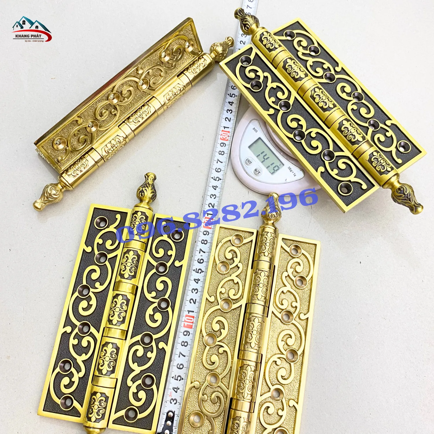 Cân nặng thực tế bản lề đồng rêu